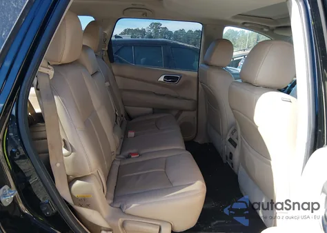 2017 Nissan Pathfinder Platinum from USA, damaged, VIN 5N1DR2MM7HC623833